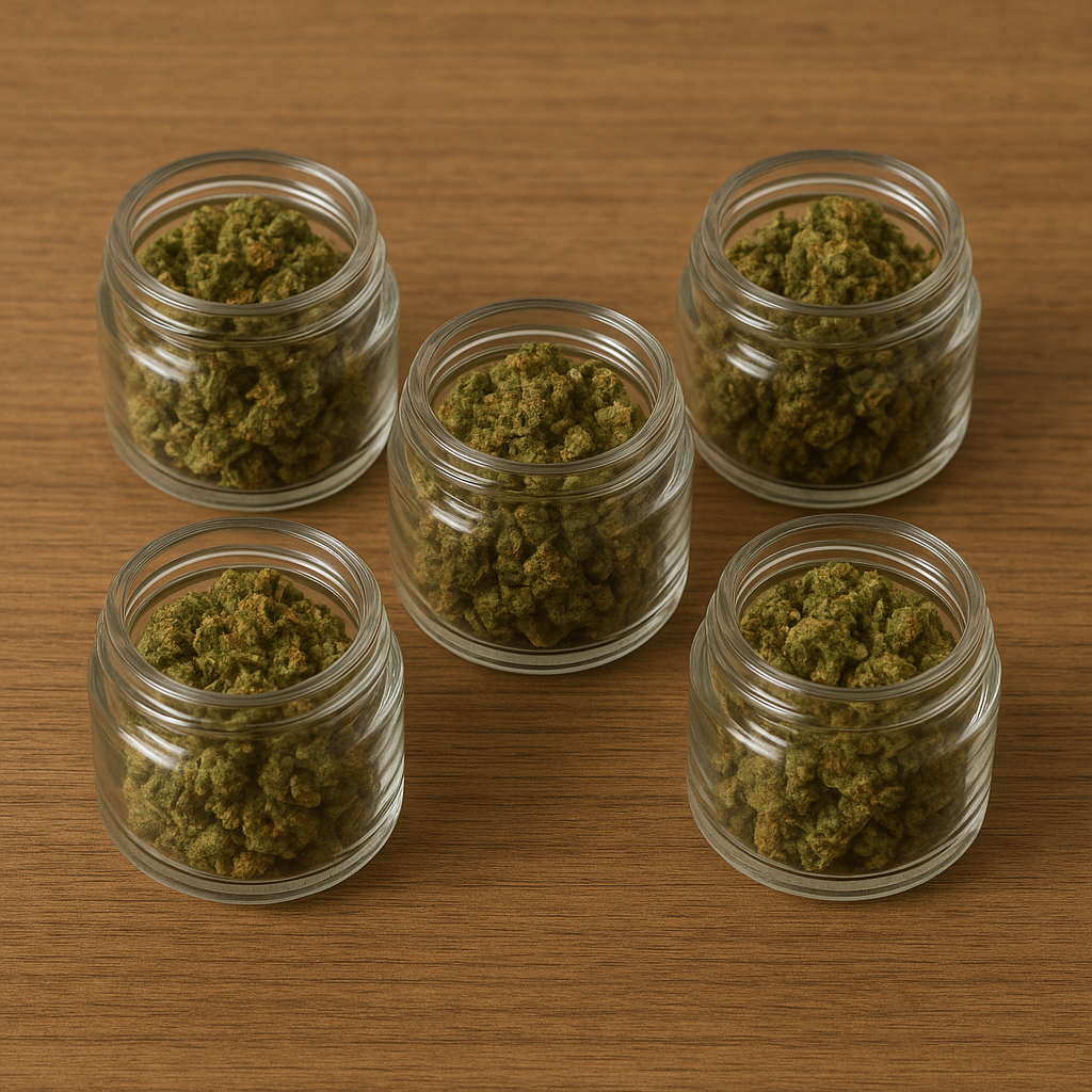 🌿 Coffrets découverte (5 variétés) 15g